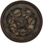 Horloge alban verre d76cm atmosphera cr�ateur d'int�rieur