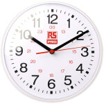 Rs pro - horloge analogique murale � 215mm, incassable ( prix pour 1 )