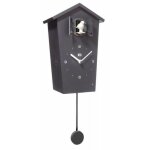 Horloge birdhouse chants d'oiseaux kookoo - noir