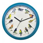 Horloge chant d'oiseau bleu herzberg hg03718