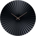 Karlsson - horloge design en mtal sensu noir