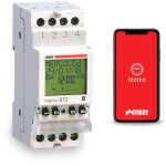 Vemer - interrupteur horaire astronomique 2 canaux avec bluetooth ve767700 m�mo bt2