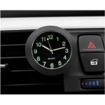 Horloge d'instrument de voiture, petite horloge � quartz de voiture ronde d�coration de voiture parfaite ...