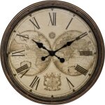 Horloge monde tomy diamètre 76 cm atmosphera Horloge monde tomy diamètre 76 cm atmosphera