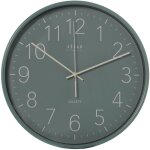 Horloge murale 38 cm cadran acrylique bleu mvto. trotteuse continue 38x5, 5 cm, ????batterie : 1xaa ...