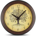 Horloge fishtec arbre de vie