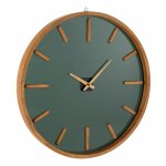 Paris prix - horloge murale design 'creva' 40cm marron & noir
