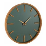 Paris prix - horloge murale design 'creva' 60cm marron & noir