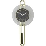Mebus - horloge murale 14813 � quartz 26 cm x 54. 5 cm or, noir, argent s85043