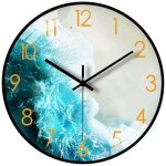 Horloge murale minimaliste et élégante à quartz de 8 pouces de diamètre Horloge murale minimaliste et élégante à quartz de 8 pouces de diamètre
