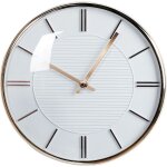 Horloge murale moderne sans chiffres noire d�coration de maison villora