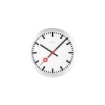 Nextime - horloge murale ne - 3998st diam. 19 cm, aluminium bross,  station 