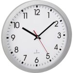 Tfa dostmann - horloge murale 60. 3522. 02 radiopilot�(e) 30 cm x 4. 3 cm argent