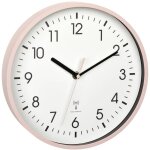 Tfa dostmann - horloge murale 60. 3550. 16 radiopilot�(e) 24. 5 cm x 4. 2 cm rose