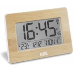 Horloge radio - pilotée horloge numérique avec signal horaire dcf, boîtier en bambou véritable, écran ... Horloge radio - pilotée horloge numérique avec signal horaire dcf, boîtier en bambou véritable, écran ...