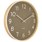 Horloge ronde en bois pure 40 cm