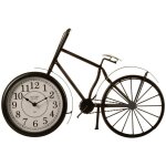 Horloge v�lo vintage - 33 x 49 cm - pendule originale - livraison gratuite