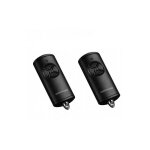 Hse 4 bs noir mat - lot de 2 tlcommandes 4 canaux pour motorisation bisecur - rfrence : 4511736 - ...