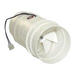 Hotte aspirante axiale casp - l235 - dn100 / 120