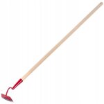 Kadax - houe de jardin avec manche forg 10 cm