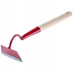 Kadax - houe de jardin avec manche forg� 35 cm