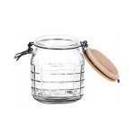 Excellent houseware - bocal d�coratif avec couvercle herm�tique, 1100 ml