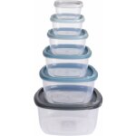 Excellent houseware - conteneurs alimentaires avec couvercle, 6 pi�ces