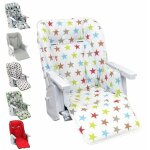 Housse d'assise pour chaise haute bébé enfant gamme ptit - stella - monsieur bébé Housse d'assise pour chaise haute bébé enfant gamme ptit - stella - monsieur bébé