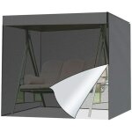 Housse balancelle de jardin, couverture balan�oire de patio protecteur meubles de patio couverture de ...