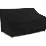 Housse banc de jardin 2 places 134x66x63 / 89cm imperm�able, housse canape de jardin exterieur, housse ...