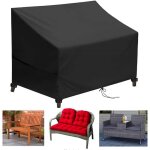 Housse banc de jardin 2 places, housse banc exterieur patio, housse de protection pour banc de jardin, ...