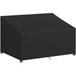Housse banc de jardin 3 places 160x99x61 / 89cm imperm�able, housse canape de jardin exterieur, housse ...