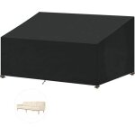 Housse banc de jardin 3 places 215x99x61 / 89cm imperm�able, housse canape de jardin exterieur, housse ...