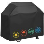 Housse barbecue exterieur, 210d oxford housse barbecue, couverture de grill anti - vent / anti - uv / ...
