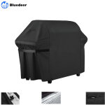 Housse barbecue gaz, bache barbecue exterieur rectangulaire 145 x 61 x 117 cm, housse plancha 210d etanche, ...