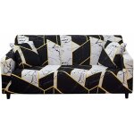 Housse canape 2 places avec accoudoirs housse de canap extensible housse de fauteuil couvre canap elastique ...