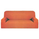 Housse de canap� 3 places extensible de 170 � 250 cm housse de canap� extensible orange