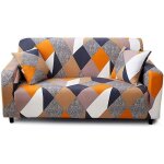 Fuienko - housse de canap avec accoudoirs protecteur canap extensible 3 places 190 - 230cm