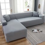 Rapanda - housse de canap d'angle en forme de l avec housse lastique pour canap 1 / 2 / 3 / 4 places ...