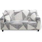 Housse canape extensible 2 places avec accoudoirs housse de canap elastique couvre canap universelle ...