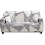 Housse canape extensible 2 places avec accoudoirs housse de canap� elastique couvre canap� universelle ...
