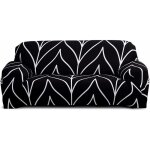 Housse de canap� extensible 2 places, rev�tement de canap� couverture de canap� avec accoudoirs (a, 2 ...