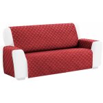 Emmevi mv s. p. a. - housse de canap matelasse douce protgez save sofa fauteuil couleur unie bordeaux ...