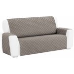 Emmevi mv s. p. a. - housse de canap matelasse douce protgez save sofa fauteuil couleur unie gris ...