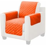 Emmevi mv s. p. a. - housse de canap matelasse douce protgez save sofa fauteuil couleur unie orange ...