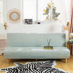 Housse de canap� sans accoudoir extensible, couverture de canap� sans bras universel tout couvert canap� ...