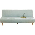 Housse de canap� sans accoudoirs, canap� - lit pliant imprim� en �lasthanne �lastique coulissant, housse ...