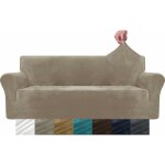 Serbia - housse de canap en velours paissi 3 places housse de canap super extensible pour chiens et ...