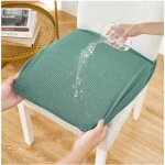 Housse de chaise 2 pi�ces housse de coussin de chaise housse de si�ge de chaise imperm�able d�montable ...