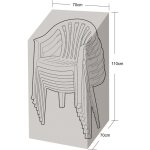 Housse de chaise 70x70x110cm werka pro Housse de chaise 70x70x110cm werka pro